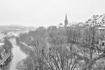 Bern, Switzerland in winter
