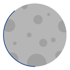 moon hand drawn illustration