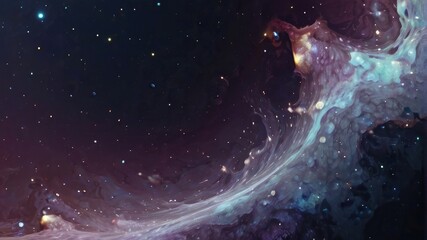 abstract colorfull galaxy space star background