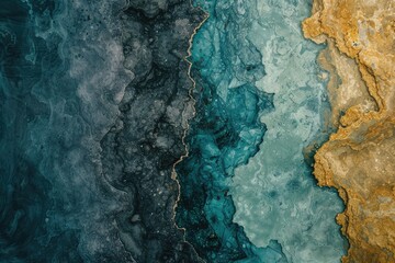 Naklejka premium different natural Earth textures mixed in beautiful abstract background