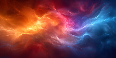 Kaleidoscopic vortices of light and color, creating a feeling of endless harmo