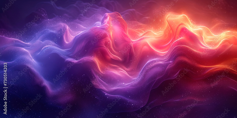 Canvas Prints smooth gradients from deep purple to delicate pink, creating a warm atmosphe