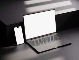 Responsive Web Design and website Mockup, Devices Mock up, Smartphone desktop tablet laptop...