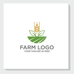 farm vintage logo design vector, agriculture logo inspiration
