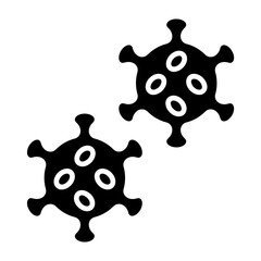 Fototapeta premium Virus Icon