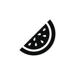 Watermelon icon isolated on transparent background