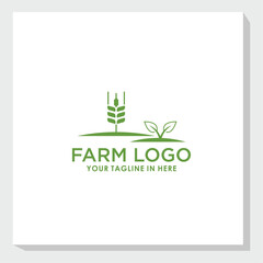 farm vintage logo design vector, agriculture logo inspiration