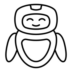 Obraz premium Robot Icon