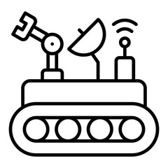 Mars Rover Icon