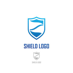 shield logo design concept, security logo inspiration