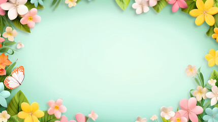 Spring nature background, ecology and healthy environment concept