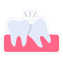 Obraz premium Wisdom Tooth Icon