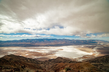 Dante's View, Death Valley National Park, Summit View, Badwater Basin, Extreme Heat, Scorching Sun