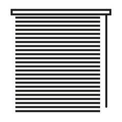 Jalousie icon. Vector illustration. EPS 10.