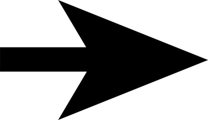 Arrow icon flat style, cursor, direction, pointer - obrazy, fototapety, plakaty