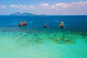 Koh Kradan tropical Island in the Andaman Sea Trang in Thailand