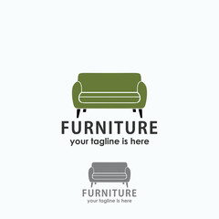 furniture logo design vector, industry logo inspiration