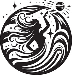 Jupiter Sigil Vector Art