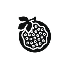 Passion fruit icon isolated on transparent background