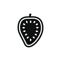 Soursop icon isolated on transparent background