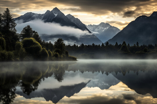 Reflection of Lake Matheson