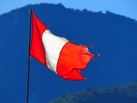 Bandera Peruana. 
