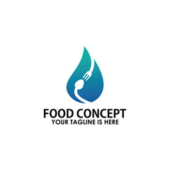 food logo design concept, restaurant logo inspiration
