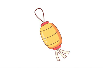 Obraz premium Chinese New Year Sticker Design