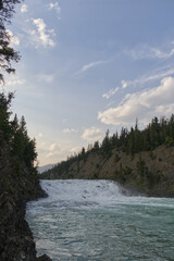 Bow Falls in the Evening