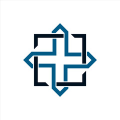 Obraz premium abstract logo design vector, brand logo inspiration