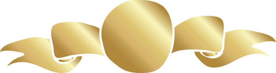 Golden luxury tag and banners, sale, promotion