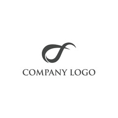 abstract logo design vector, brand logo inspiration