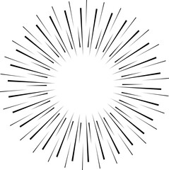 Obraz premium Starburst, sunburst