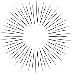 Fototapeta premium Starburst, sunburst