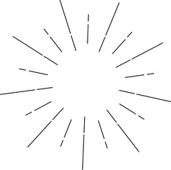 Obraz premium Starburst, sunburst