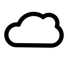 cloudscape of clouds and weather set icons
