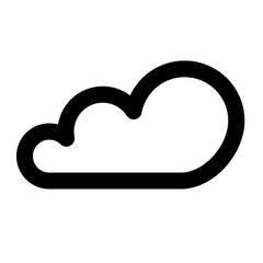 cloudscape of clouds and weather set icons