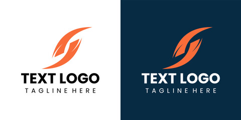 creative s letter logo embodies strength and strategy 