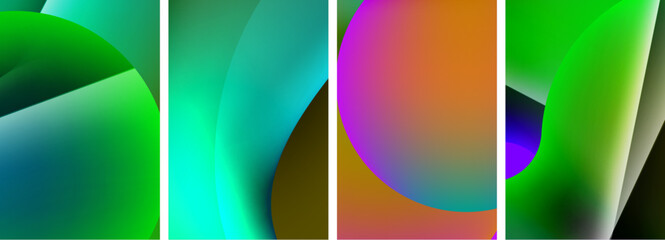 Abstract colors. Abstract backgrounds for wallpaper, business card, cover, poster, banner, brochure, header, website