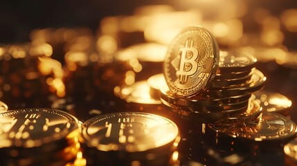 golden christmas candles