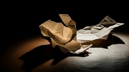 An image of a crumpled piece of paper.