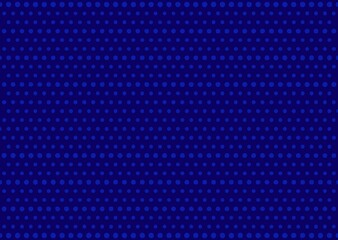 a blue background with a pattern of small dots