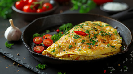 Fototapeta premium Omelet rice