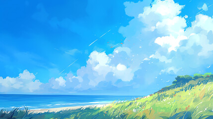 Fototapeta premium Sky Background