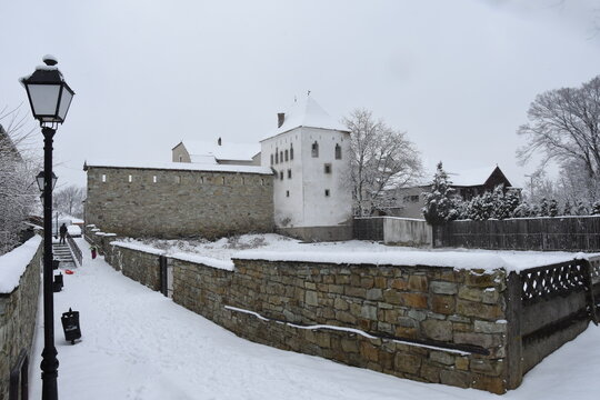 Romania, Bistrita, 2021 January,Bistritz,Coopers Tower- Turnul Dogarilor 