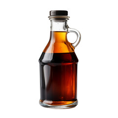 Coffee Syrup bottle isolated on transparent background