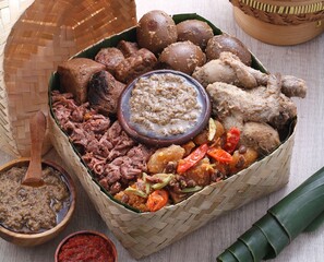 gudeg is indonesian traditioan food from jogjakarta