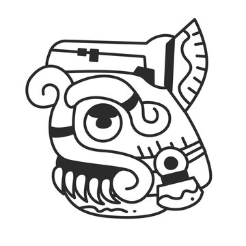lluvia Aztec Symbol