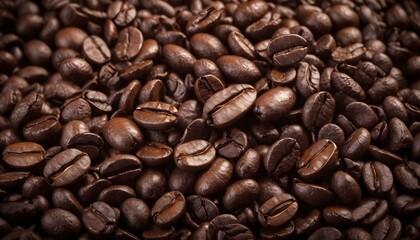 Obraz premium coffee beans close up