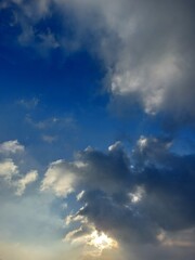 Fototapeta premium Blue sky